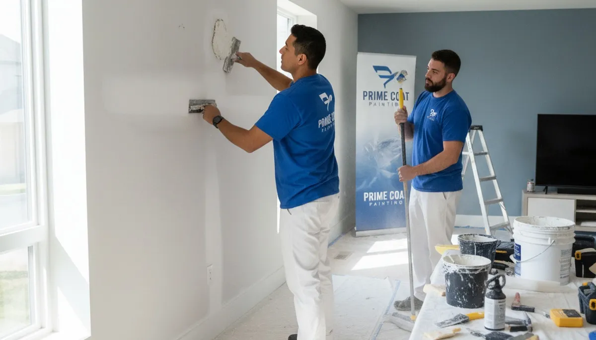 Professional drywall repair and wall painting in Boulder, CO by expert home restoration painters